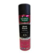 Paint Aerosol Matt Black 500ml