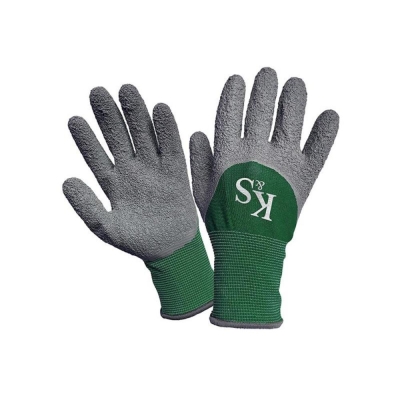 KENT&ST ALL ROUND GRIP GLOVES GREEN MED