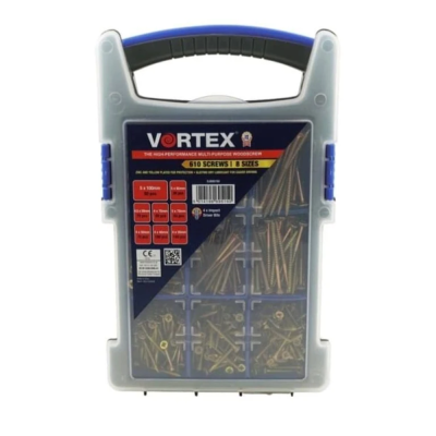 Individual Site Case - 610 Assorted Screws 8 Sizes (While Stocks Last)